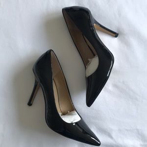 Black Patent Leather Heels